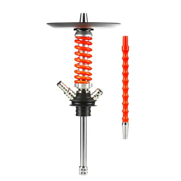 Кальян Mamay Custom Coilovers Micro Хром-Оранжевый  в Ханты-Мансийске