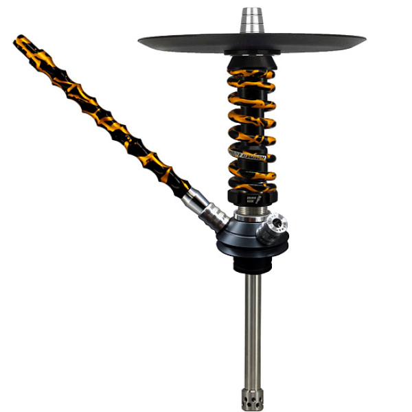 Кальян Mamay Custom Coilovers Micro Черный-Gold Сплеш  в Ханты-Мансийске