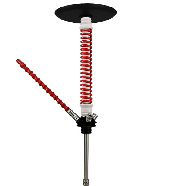 Кальян Mamay Custom V3 №12 Coilovers Белый-Красный  в Ханты-Мансийске