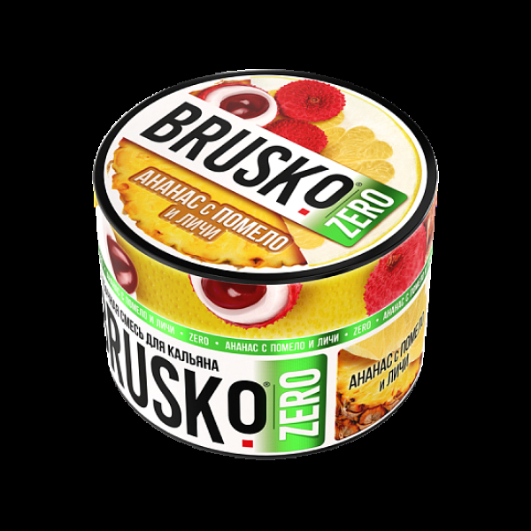 Смесь Brusko Ананас С Помело И Личи (Zero)  50 гр в Ханты-Мансийске