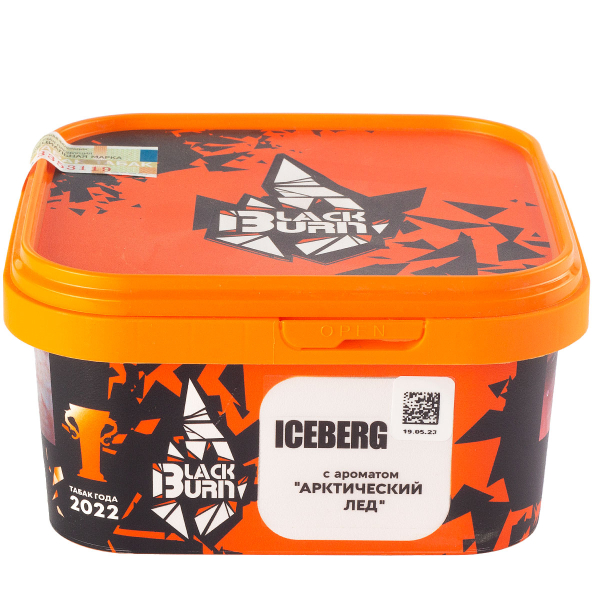 Табак Burn Black Iceberg  200 грамм в Ханты-Мансийске