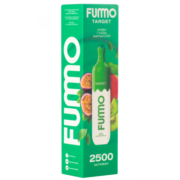 Fummo Target Киви Гуава Маракуйя (2500 Затяжек) в Ханты-Мансийске