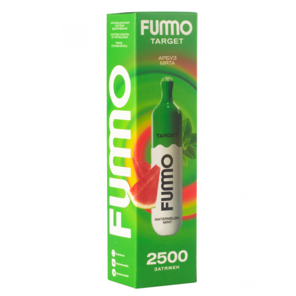 Fummo Target Арбуз Мята (2500 Затяжек) в Ханты-Мансийске