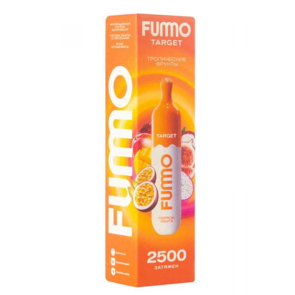 Fummo Target Тропические Фрукты (2500 Затяжек) в Ханты-Мансийске