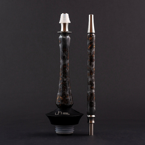 Кальян Union Hookah Sleek Акрил С Шишками Серый  в Ханты-Мансийске