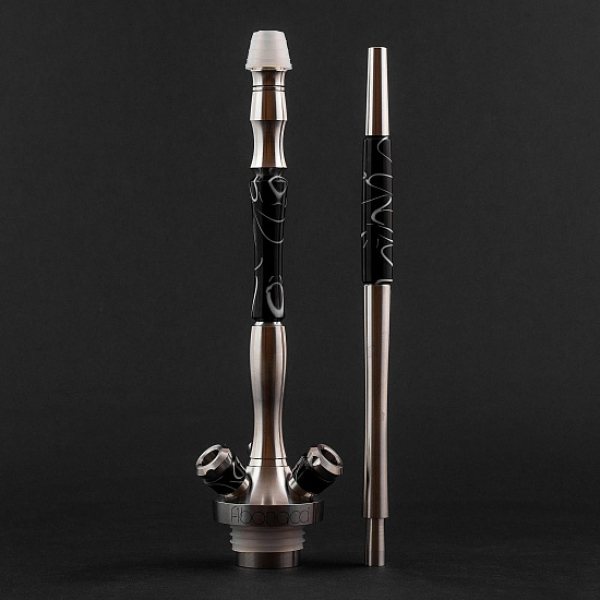 Кальян Union Hookah Fibonacci Акрил Черный 2  в Ханты-Мансийске