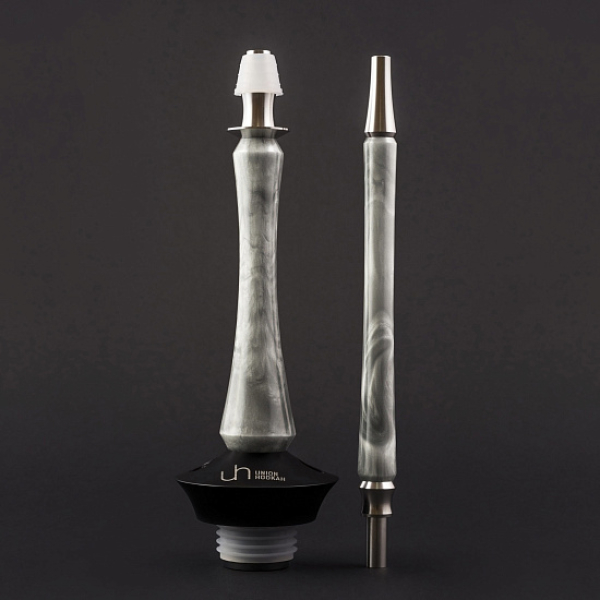 Кальян Union Hookah Sleek Акрил Серый  в Ханты-Мансийске