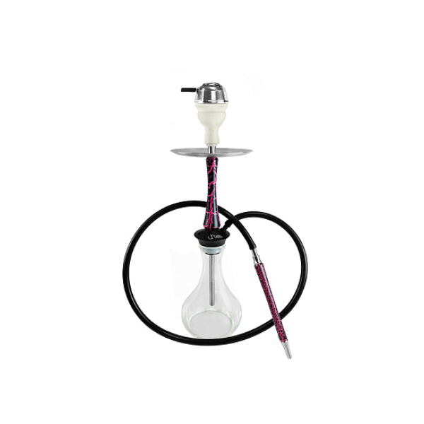 Кальян Union Hookah Sleek Кракле Розовый  в Ханты-Мансийске
