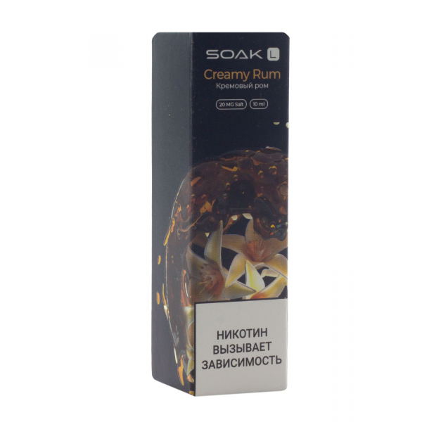 Жидкость Soak Creamy Rum 10 Мл 2 Мг в Ханты-Мансийске