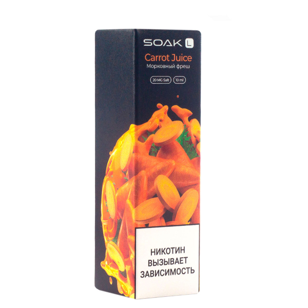 Жидкость Soak Carrot Juice 10 Мл 2 Мг в Ханты-Мансийске