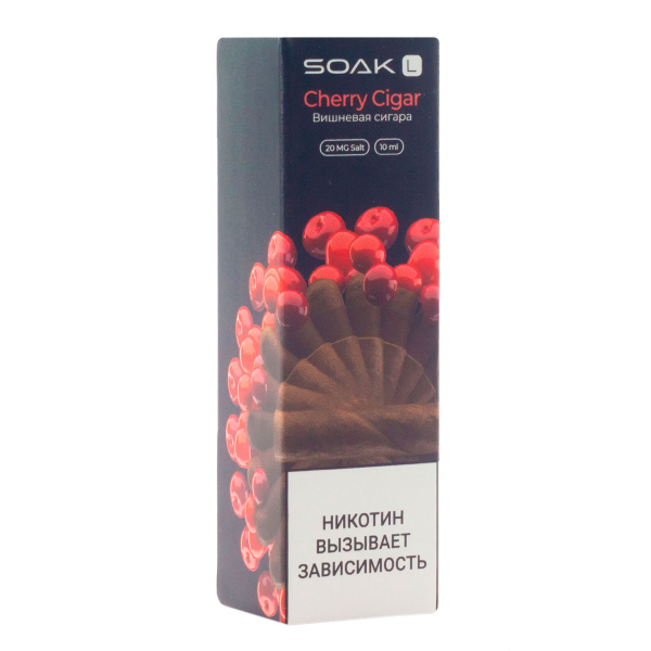 Жидкость Soak Cherry Cigar 10 Мл 2 Мг в Ханты-Мансийске