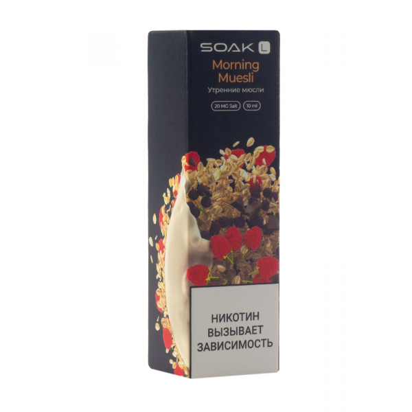 Жидкость Soak Morning Muesli 10 Мл 2 Мг в Ханты-Мансийске