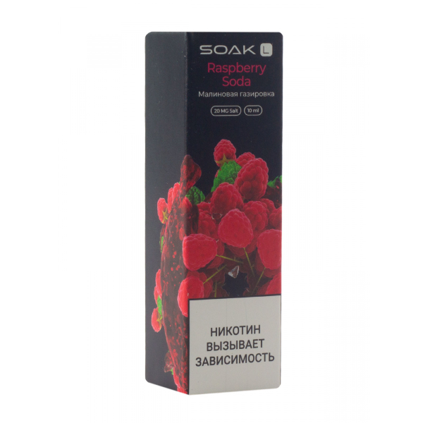 Жидкость Soak Raspberry Soda 10 Мл 2 Мг в Ханты-Мансийске