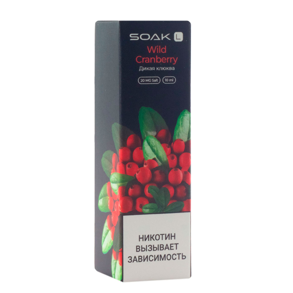 Жидкость Soak Wild Cranberry 10 Мл 2 Мг в Ханты-Мансийске