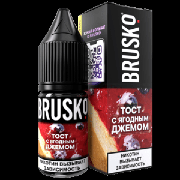 Жидкость Brusko Salt Тост С Ягодным Джемом 10 Мл 2 Мг в Ханты-Мансийске