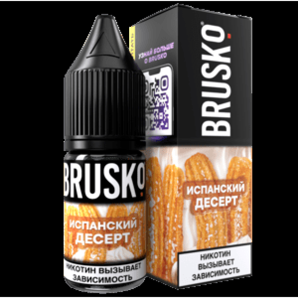 Жидкость Brusko Salt Испанский Десерт 10 Мл 2 Мг в Ханты-Мансийске