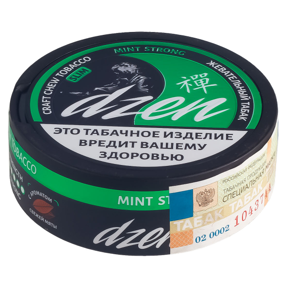Жевательный табак Dzen Strong Slim Mint 9 грамм в Ханты-Мансийске