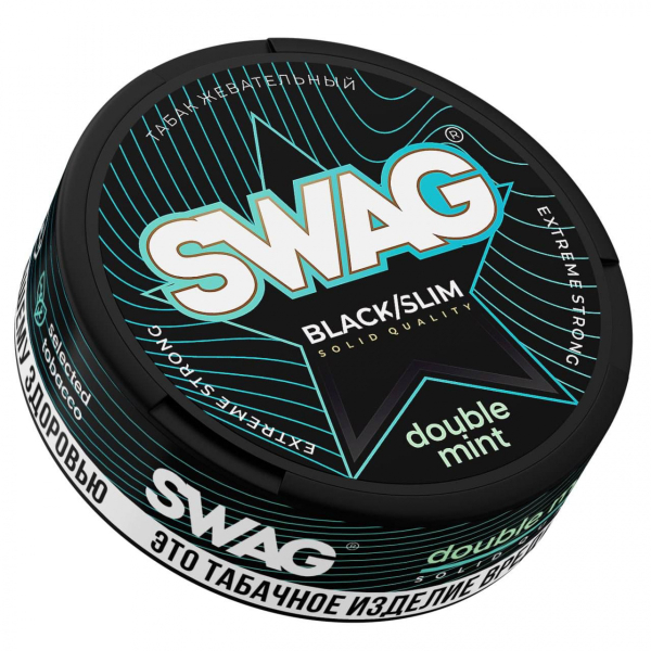 Жевательный табак Swag Strong Double Mint 10 грамм в Ханты-Мансийске