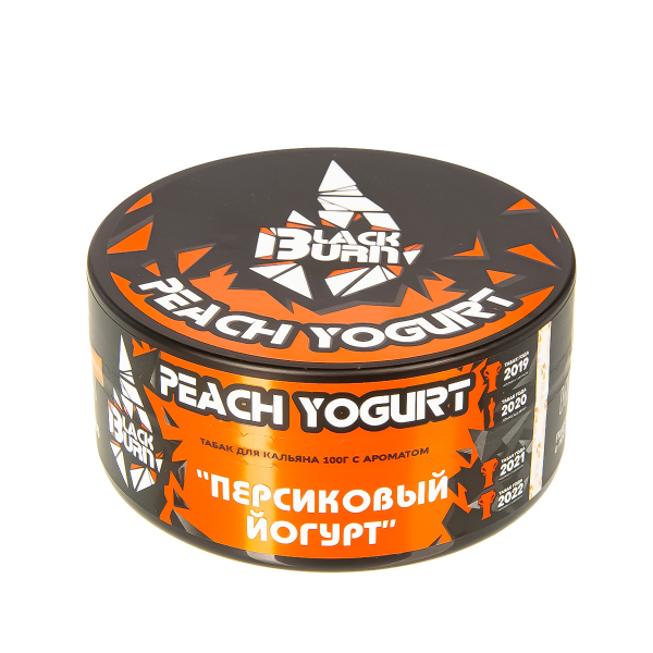 Табак Burn Black Peach Yogurt  100 грамм в Ханты-Мансийске