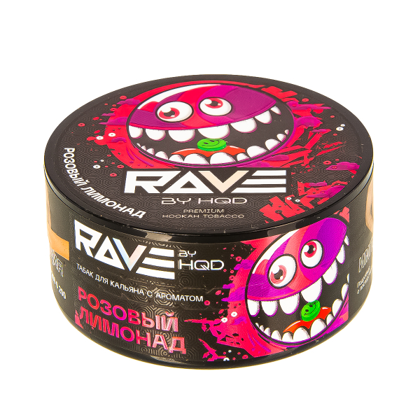 Табак Rave By Hqd Розовый Лимонад  25 грамм в Ханты-Мансийске
