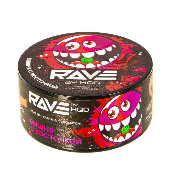 Табак Rave By Hqd Вишня С Косточкой  25 грамм в Ханты-Мансийске