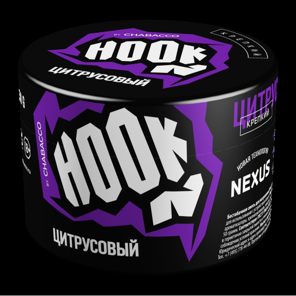 Табак Hook Цитрусовый  50 грамм в Ханты-Мансийске