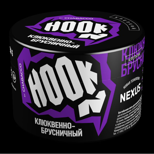Табак Hook Клюквенно-Брусничный  50 грамм в Ханты-Мансийске