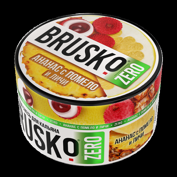 Смесь Brusko Ананас С Помело И Личи (Zero)  250 гр в Ханты-Мансийске