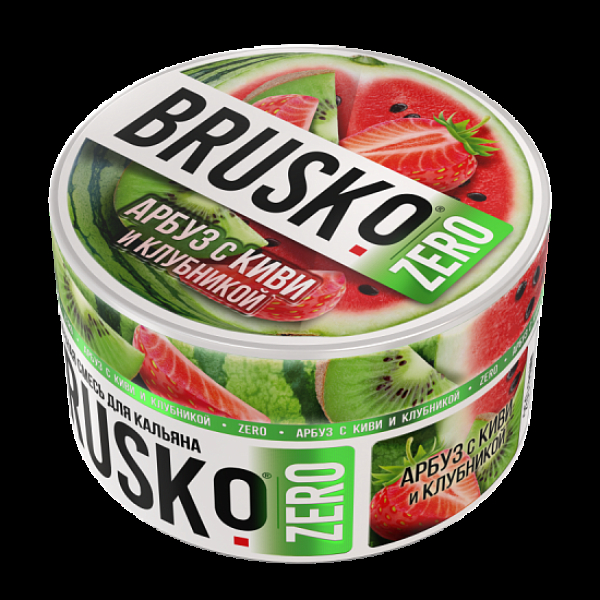 Смесь Brusko Арбуз С Киви И Клубникой (Zero)  250 гр в Ханты-Мансийске