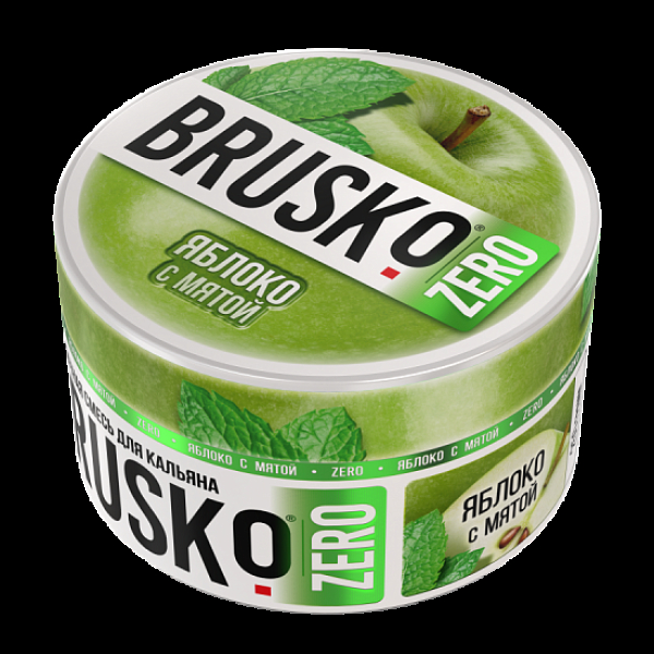Смесь Brusko Яблоко С Мятой (Zero)  250 гр в Ханты-Мансийске