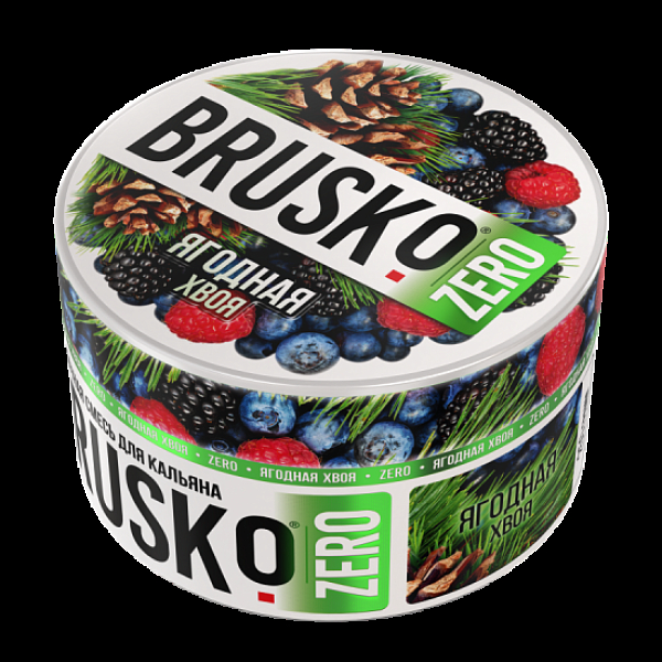 Смесь Brusko Ягодная Хвоя (Zero)  250 гр в Ханты-Мансийске