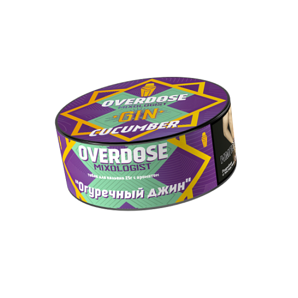 Табак Overdose Gin Cucumber   25 грамм в Ханты-Мансийске