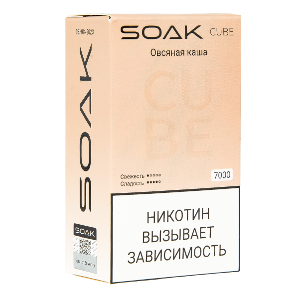 Soak Cube Овсяная Каша 7000 Затяжек в Ханты-Мансийске