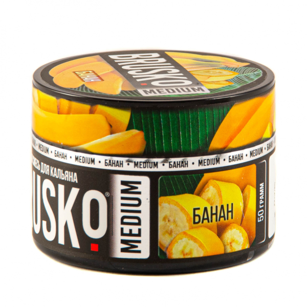 Смесь Brusko Medium Банан  50 гр в Ханты-Мансийске