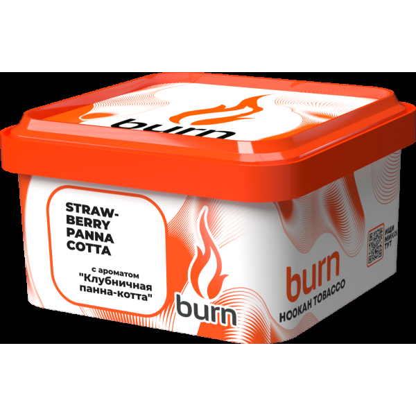 Табак Burn Strawberry Panna-Cotta  200 грамм в Ханты-Мансийске