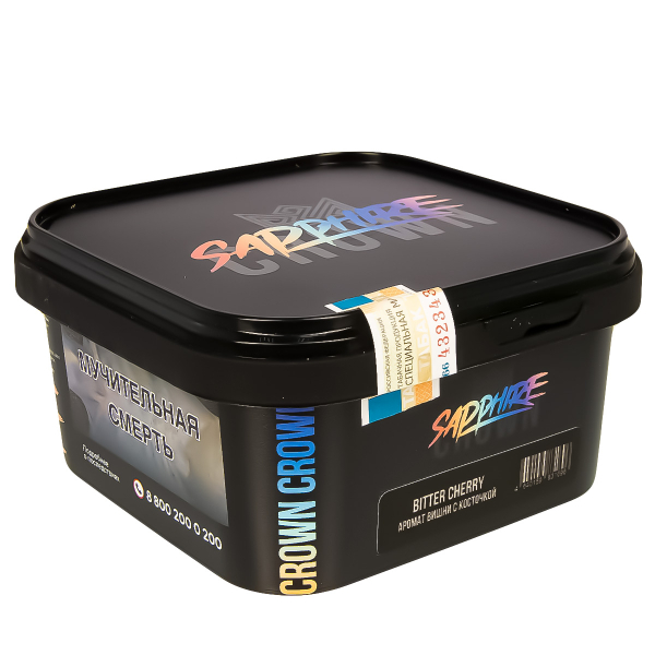 Табак Sapphire Crown Bitter Cherry  200 грамм в Ханты-Мансийске