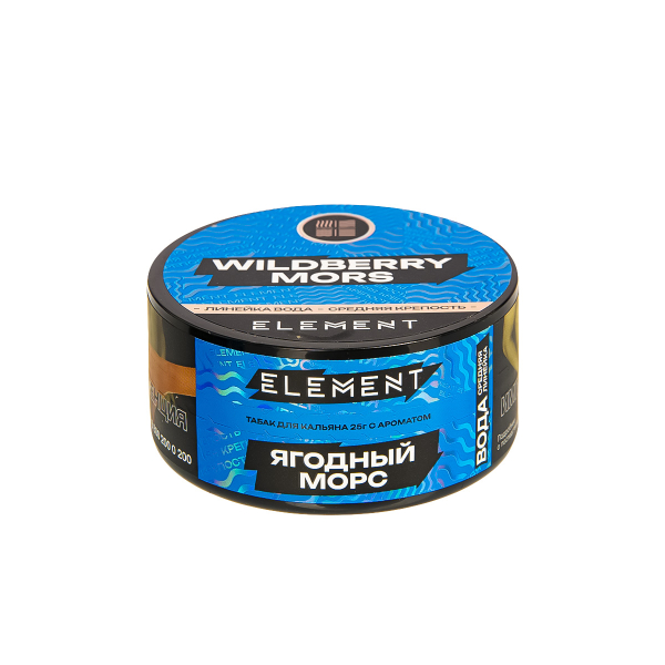 Табак Element Вода Wildberry Mors New  25 грамм в Ханты-Мансийске