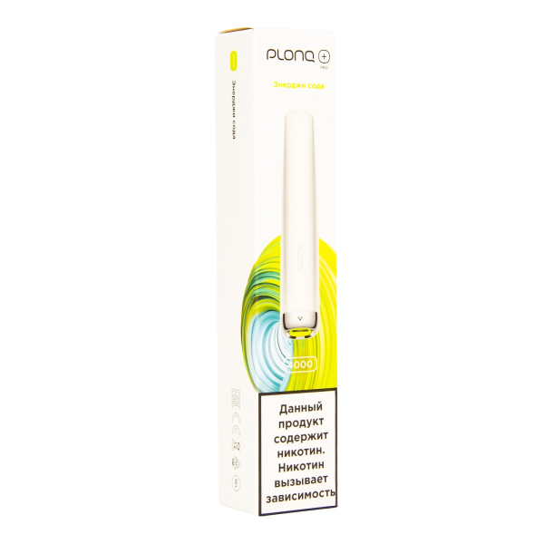Plonq Plus Pro Энерджи Сода (4000 Затяжек) 20 Мг в Ханты-Мансийске