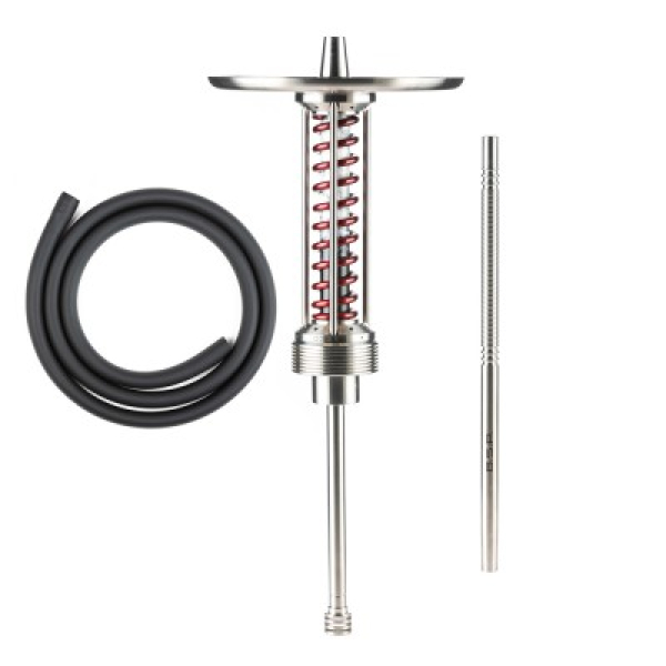 Кальян Bsp Hookah Cybertank Black White Candy Red в Ханты-Мансийске