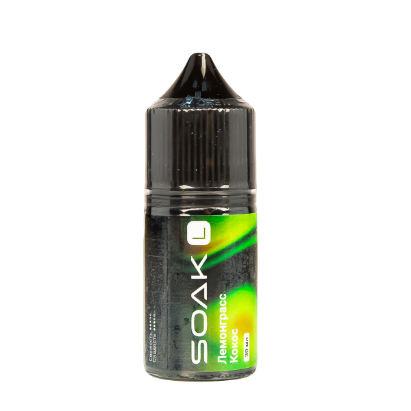 Жидкость Soak L30 Lemongrass Coconut 30 Мл 2 Мг в Ханты-Мансийске