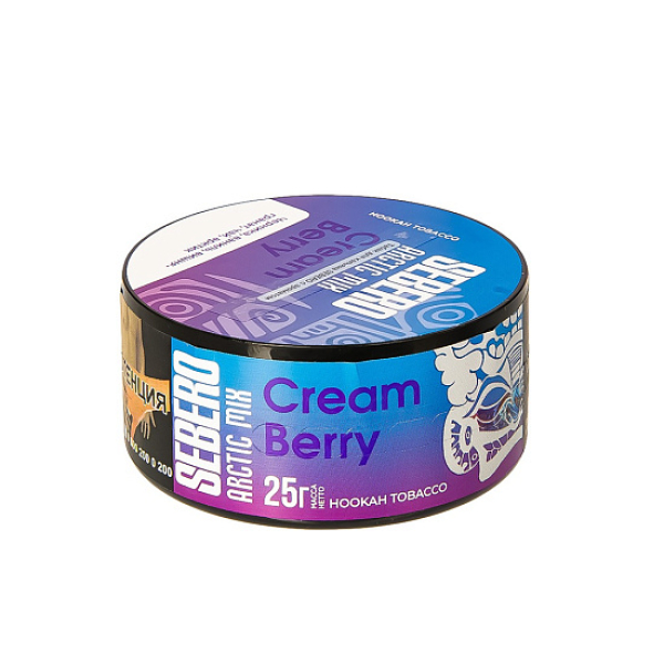 Табак Sebero Arctic Mix Cream Berry  25 грамм в Ханты-Мансийске