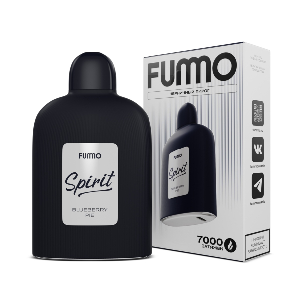 Электронка Fummo Spirit Черничный Пирог   в Ханты-Мансийске