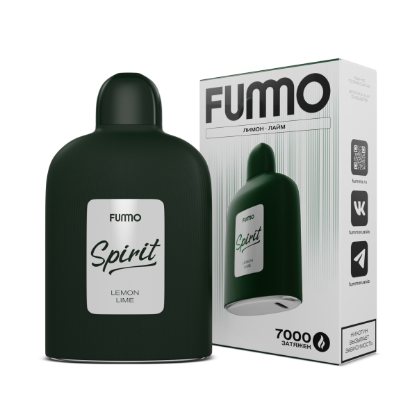 Электронка Fummo Spirit Лимон Лайм  в Ханты-Мансийске