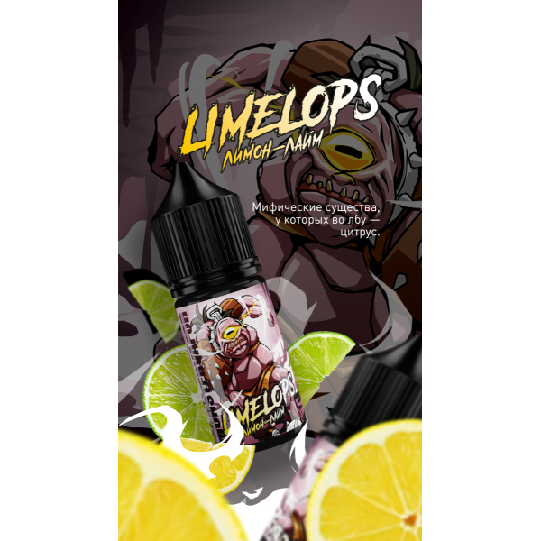 Жидкость MonsterVapor Salt Limelops 10 Мл 2 Мг в Ханты-Мансийске