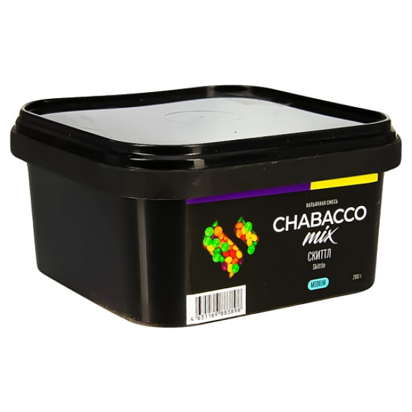 Смесь Chabacco Mix Skittle   Medium 200 гр в Ханты-Мансийске