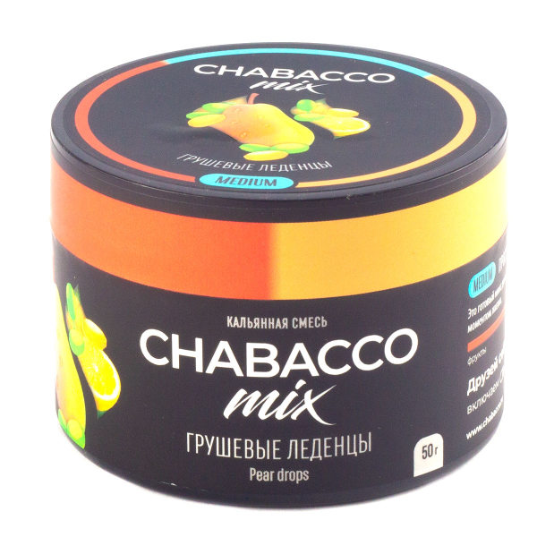 Смесь Chabacco Mix Pear Drops   Medium 50 гр в Ханты-Мансийске