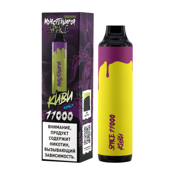 Электронка Monstervapor Space Киви (11000 Затяжек) в Ханты-Мансийске