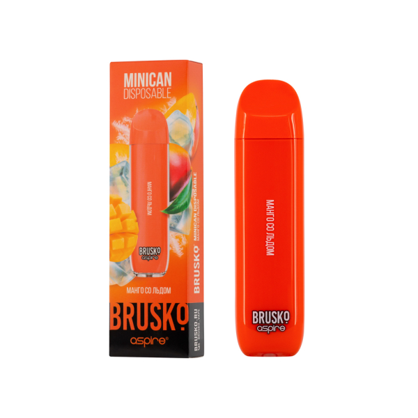 Электронка Brusko Minican Манго Со Льдом (1500 Затяжек) в Ханты-Мансийске