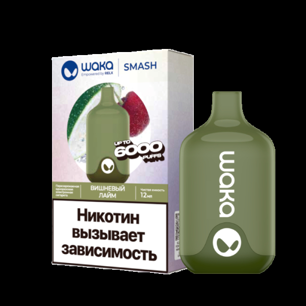 Электронка Waka Вишнёвый Лайм (6000 Затяжек) в Ханты-Мансийске