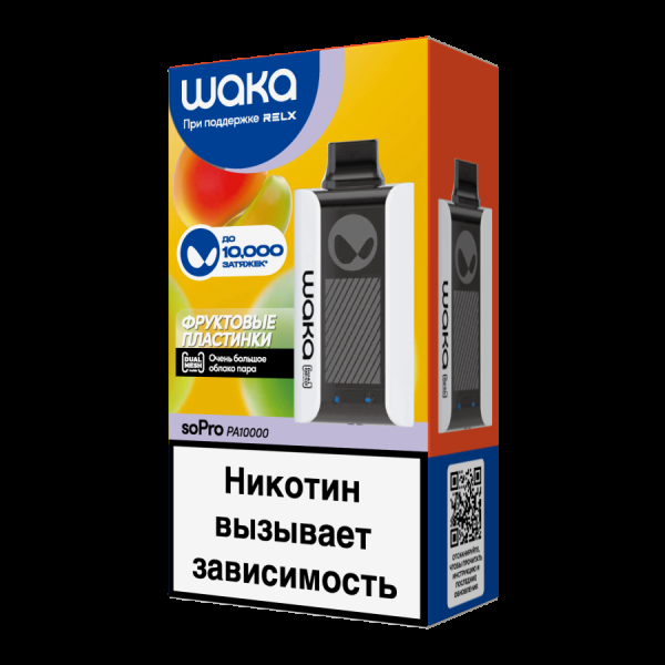 Электронка Waka Фруктовые Пластинки(10000 Затяжек) в Ханты-Мансийске
